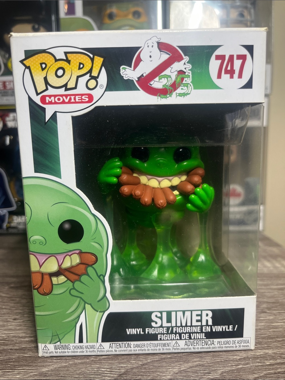 Funko Slimer Vinyl Figure - Green with Brown Accents